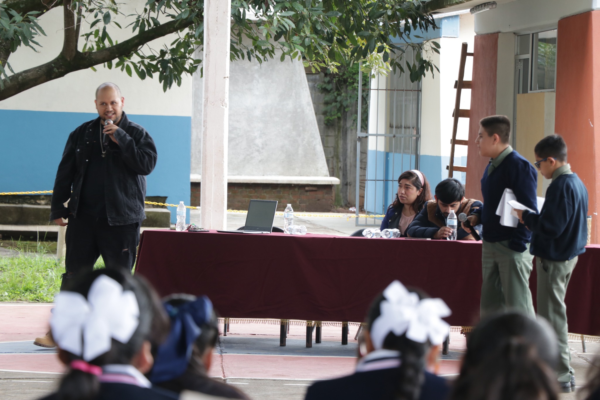 Taller de Debate en Telesecundaria de San Andrés Corú 